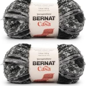 Bernat Casa Gray Shade Yarn 2-Pack Super Bulky