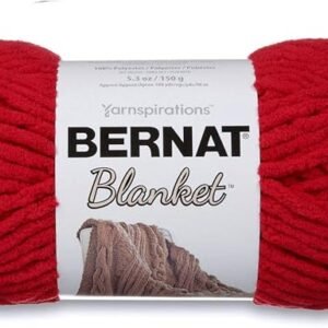 Bernat Blanket Super Bulky Yarn Cranberry 5.3oz