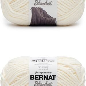 Bernat Blanket Vintage White Yarn 2 Pack - Super Bulky 300g