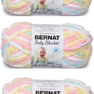 Bernat Baby Blanket Yarn 3-Pack - Pitter Patter