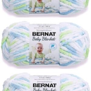 Bernat Baby Blanket Yarn 3-Pack Funny Prints