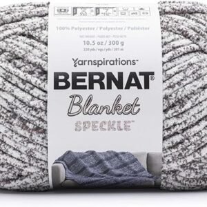 Bernat Blanket Speckle Yarn in Dapple Shadow