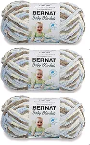 Bernat Baby Blanket Yarn Little Cosmos 3-Pack