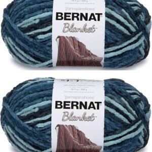 Bernat Blanket Big Ball Yarn 2-Pack Teal Dreams