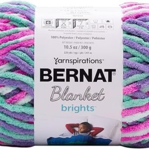 Bright Unicorn Yarn Blanket for Cozy Comfort