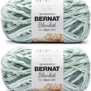 Bernat Blanket Tie Dye-Ish Mossy Hills Yarn 2 Pack