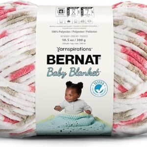 Bernat Baby Blanket Flowerpot Yarn - Super Bulky 10.5oz