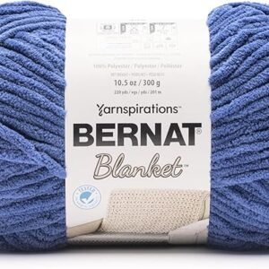 Bernat Blanket Cobalt Yarn 2 Pack - Super Bulky 300g