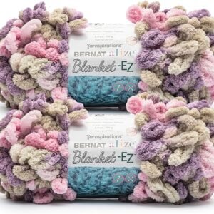 Bernat Alize Lilac Bush Jumbo Blanket Yarn 2 Pack