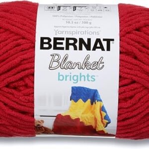 Bernat Blanket Brights Yarn 300g Race Car Red