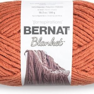 Bernat Blanket Yarn in Pumpkin Spice Color