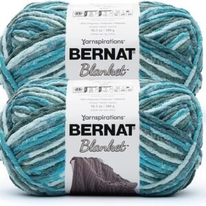 Bernat Blanket Stormy Ocean Yarn 2 Pack 300g