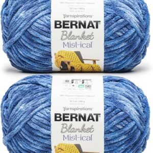 Bernat Blanket Mist-ical Crystal Ocean Yarn 2 Pack